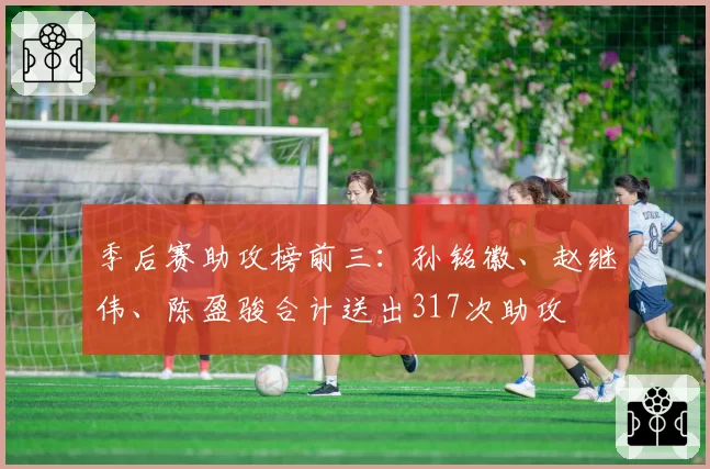 季后赛助攻榜前三：孙铭徽、赵继伟、陈盈骏合计送出317次助攻
